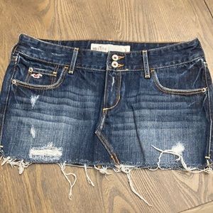 Hollister denim skirt never worn